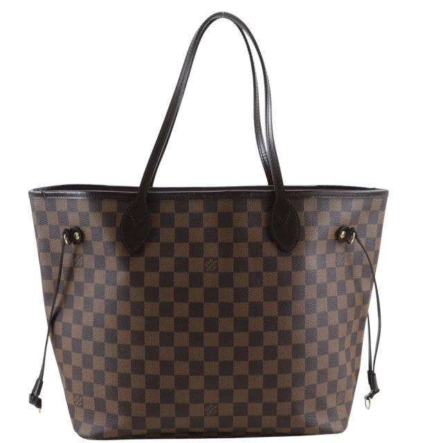 LOUIS VUITTON ルイ・ヴィトン ネヴァーフルMM N51105 ダミエキャンバス 茶 トートバッグ