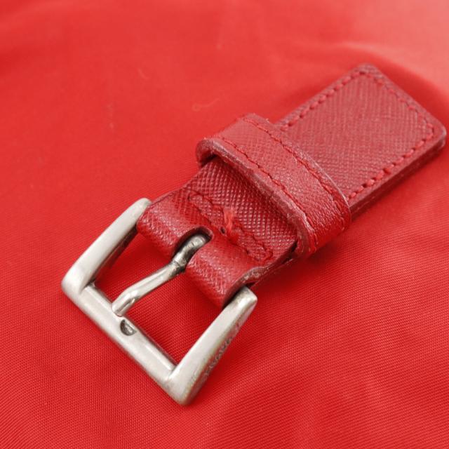 PRADA プラダ ナイロン 赤 リュック・デイパック レディース 【中古】_16