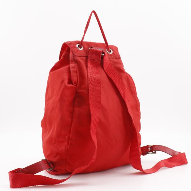 PRADA プラダ ナイロン 赤 リュック・デイパック レディース 【中古】_2