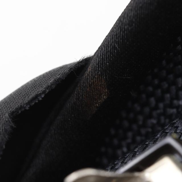 CHANEL シャネル カメリアリボン サテン 黒 バレッタ レディース 【中古】_5