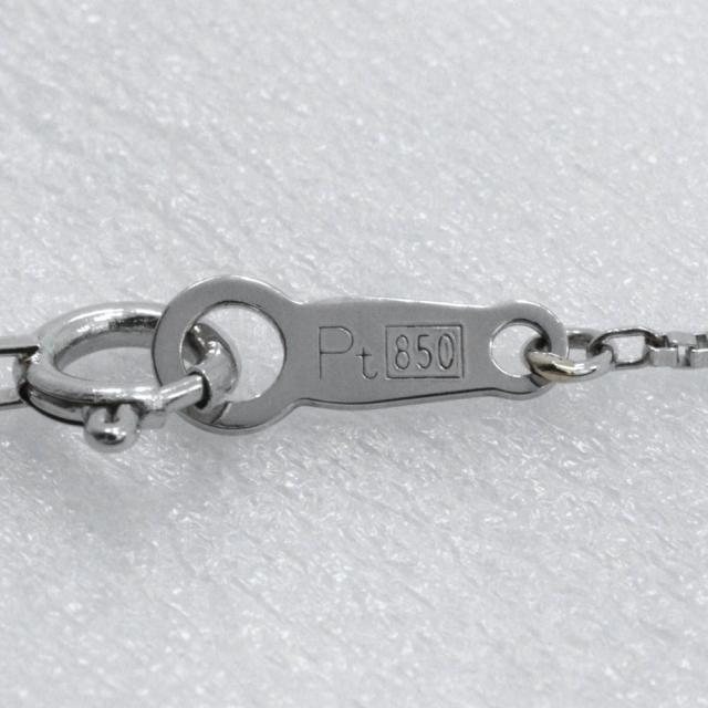 Pt850プラチナ ネックレス 3.0g レディース 【中古】_6