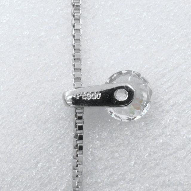 Pt850プラチナ ネックレス 3.0g レディース 【中古】_7