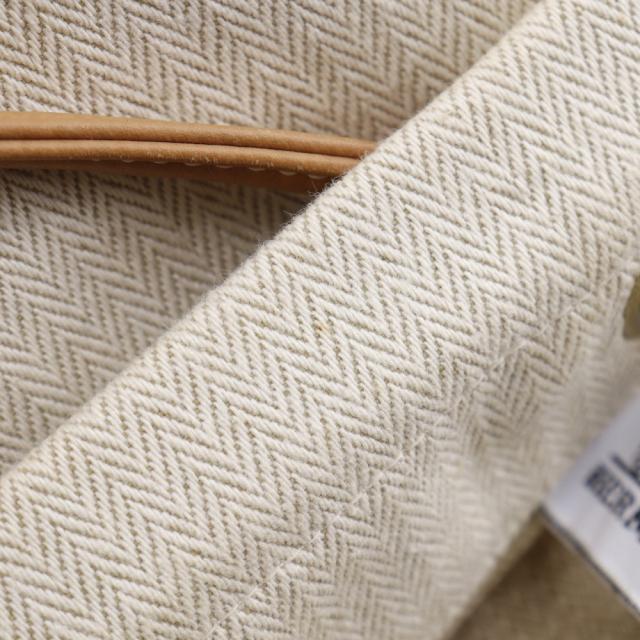 HERMES エルメス アリーヌGM キャンバス ベージュ ショルダーバッグ ユニセックス