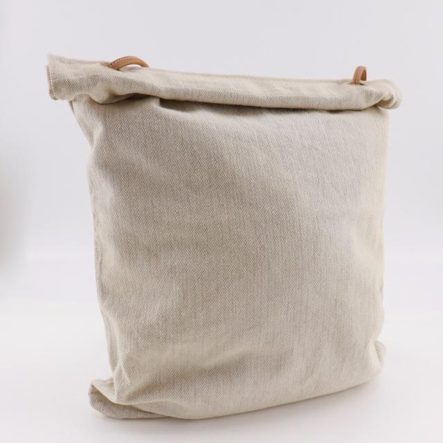 【HERMES】エルメス アリーヌGM キャンバス ベージュ ユニセックス ショルダーバッグ HERMES エルメス アリーヌGM キャンバス ベージュ ショルダーバッグ