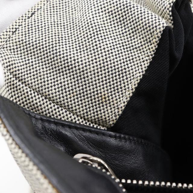 CHANEL シャネル カメリア NO5 チョコバー チョコバー キャンバス グレー/黄 トートバッグ_9