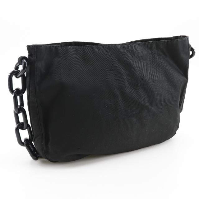 PRADA プラダ チェーンショルダー B6431 ナイロン NERO 黒 ショルダーバッグ レディース_2