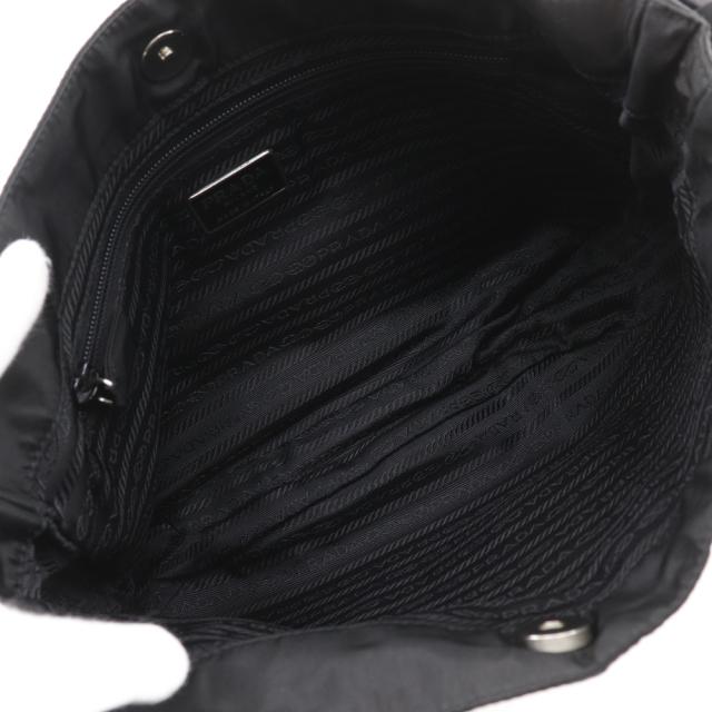PRADA プラダ チェーンショルダー B6431 ナイロン NERO 黒 ショルダーバッグ レディース_5