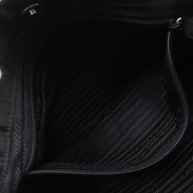PRADA プラダ チェーンショルダー B6431 ナイロン NERO 黒 ショルダーバッグ レディース_6