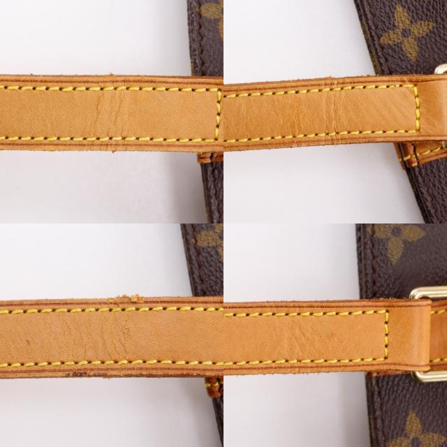 LOUIS VUITTON ルイ・ヴィトン サックショッピング M51108 モノグラムキャンバス 茶_12