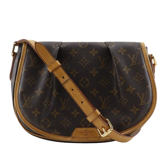 LOUIS VUITTON ルイ・ヴィトン メニルモンタンPM M40474 モノグラムキャンバス 茶