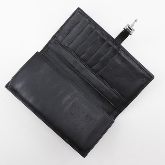 GUCCI グッチ ジャッキー 05479 GGキャンバス 黒 長財布 レディース 【中古】_4