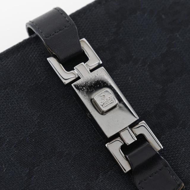 GUCCI グッチ ジャッキー 05479 GGキャンバス 黒 長財布 レディース 【中古】_7