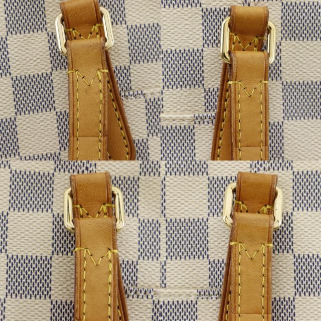 LOUIS VUITTON ルイ・ヴィトン トータリーPM N41280 ダミエアズールキャンバス 白_11