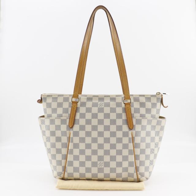 LOUIS VUITTON ルイ・ヴィトン トータリーPM N41280 ダミエアズールキャンバス 白_18