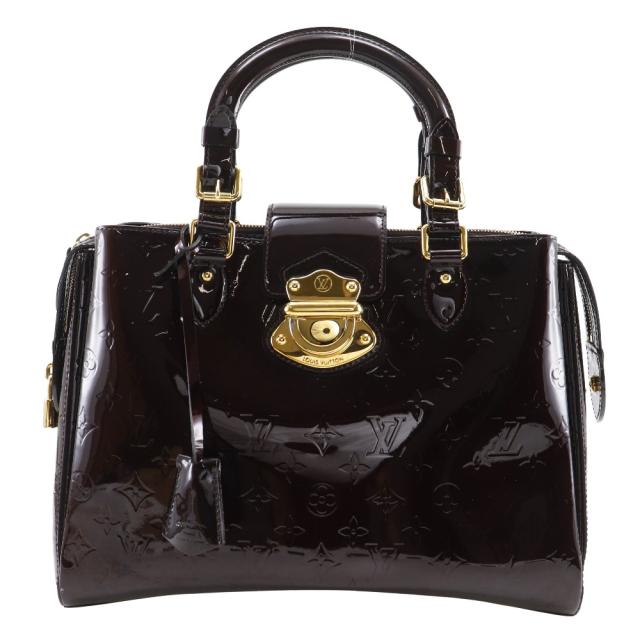LOUIS VUITTON ルイ・ヴィトン メルローズ アヴェニュー M93757 モノグラムヴェルニ アマラント