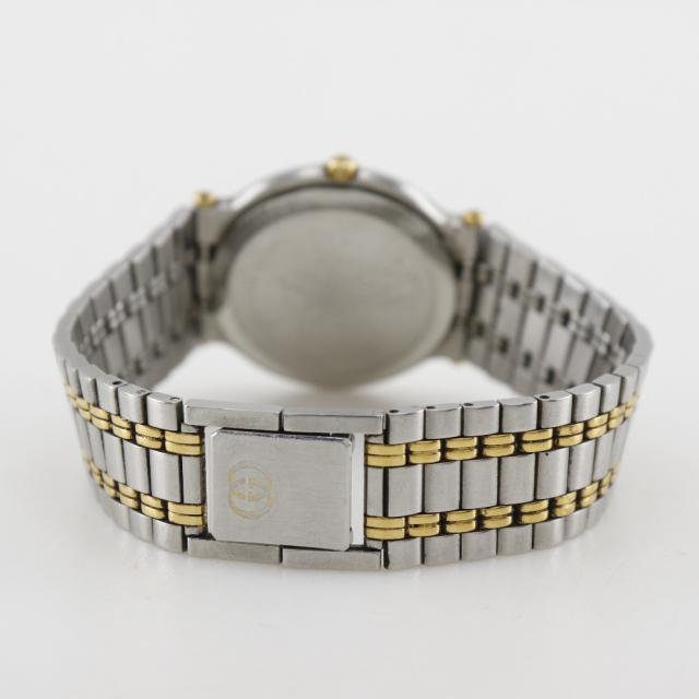 稼働 GUCCI 腕時計 9000M デイト ボーイズ アイボリー 2841 - メルカリ