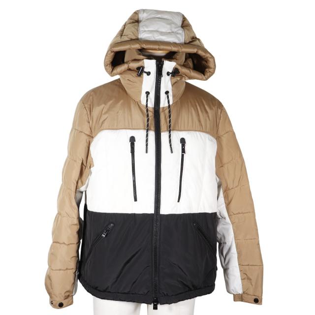 BOSS ボス 中綿ジャケット ナイロン ベージュ その他アウター メンズ 【中古】