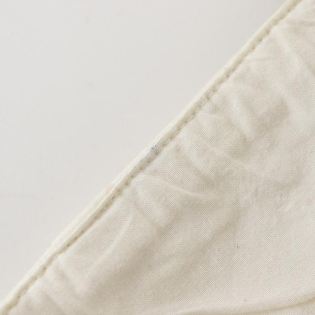 HERMES エルメス アメダバトートGM コットン 白 ハンドバッグ ユニ