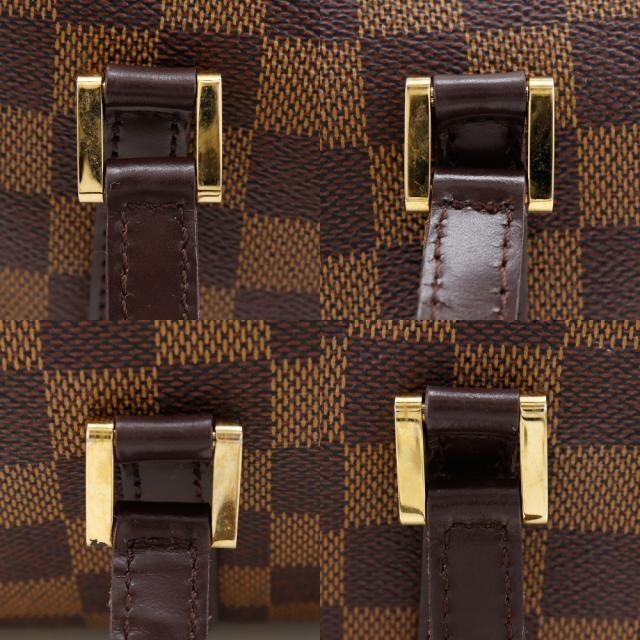 LOUIS VUITTON ルイ・ヴィトン パピヨン N51304 ダミエキャンバス 茶 ハンドバッグ