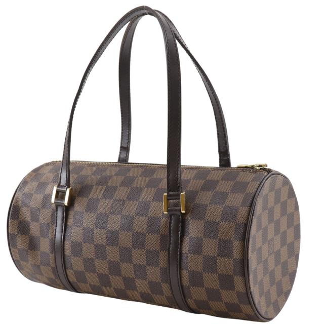 LOUIS VUITTON ルイ・ヴィトン パピヨン N51304 ダミエキャンバス 茶 ハンドバッグ