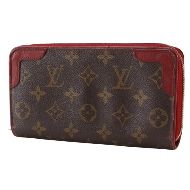 LOUIS VUITTON ルイ・ヴィトン ジッピーウォレット レティーロ M61854 モノグラムキャンバス_1
