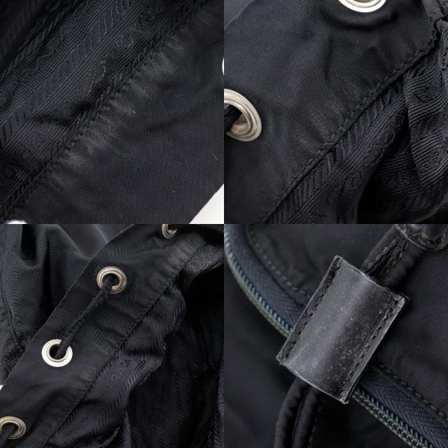 PRADA プラダ ナイロン 黒 リュック・デイパック レディース 【中古】_12