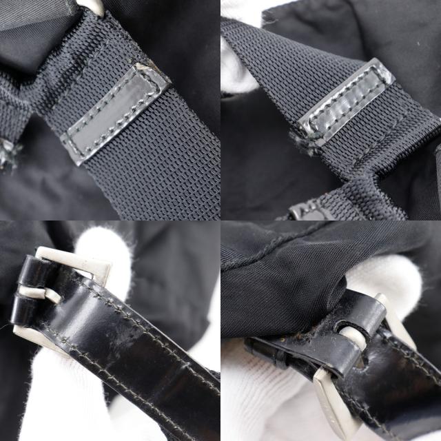PRADA プラダ ナイロン 黒 リュック・デイパック レディース 【中古】_15