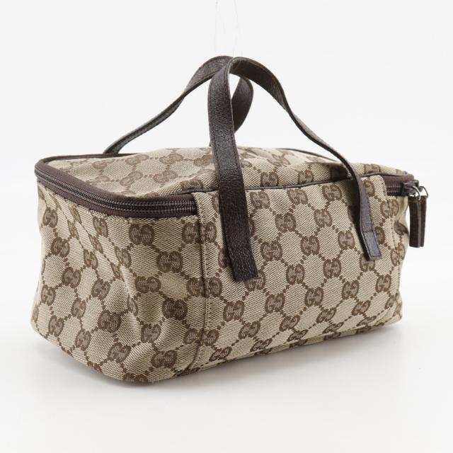 GUCCI グッチ バニティ 124540 GGキャンバス ベージュ ハンドバッグ レディース 【中古】_2