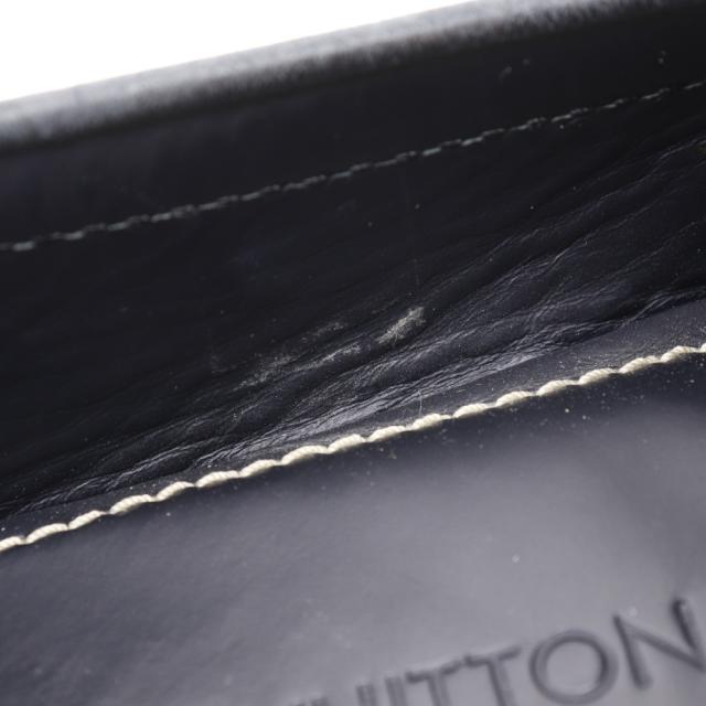 LOUIS VUITTON ルイ・ヴィトン モンテカルロ ドライビングシューズ スウェード 紺 モカシン_12