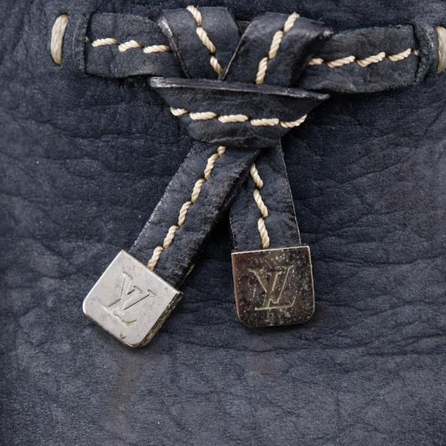LOUIS VUITTON ルイ・ヴィトン モンテカルロ ドライビングシューズ スウェード 紺 モカシン_15
