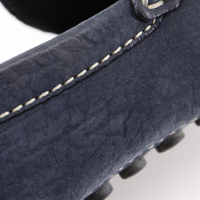 LOUIS VUITTON ルイ・ヴィトン モンテカルロ ドライビングシューズ スウェード 紺 モカシン_8