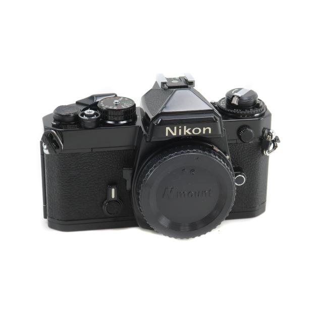 Nikon FE BLACK 一眼レフカメラ フィルムカメラ 896》☆1円スタート