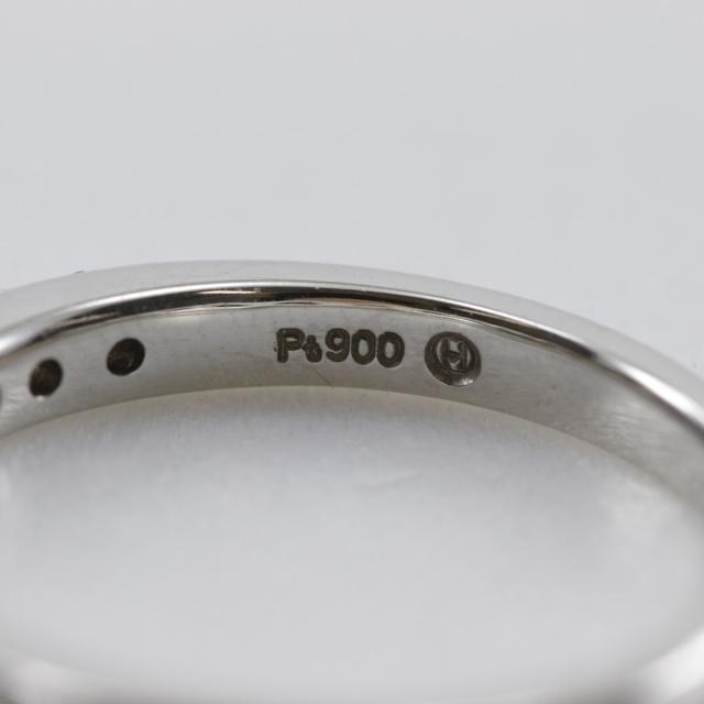 ハーフエタニティ Pt900プラチナ 14.5号 リング・指輪 4.3g レディース 【中古】_5
