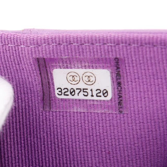 CHANEL シャネル マトラッセ コンパクトウォレット キャビアスキン 三つ折り財布