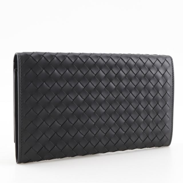 BOTTEGAVENETA ボッテガヴェネタ イントレチャート カーフ 長財布 メンズ 【中古】_2