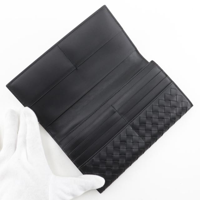 BOTTEGAVENETA ボッテガヴェネタ イントレチャート カーフ 長財布 メンズ 【中古】_5