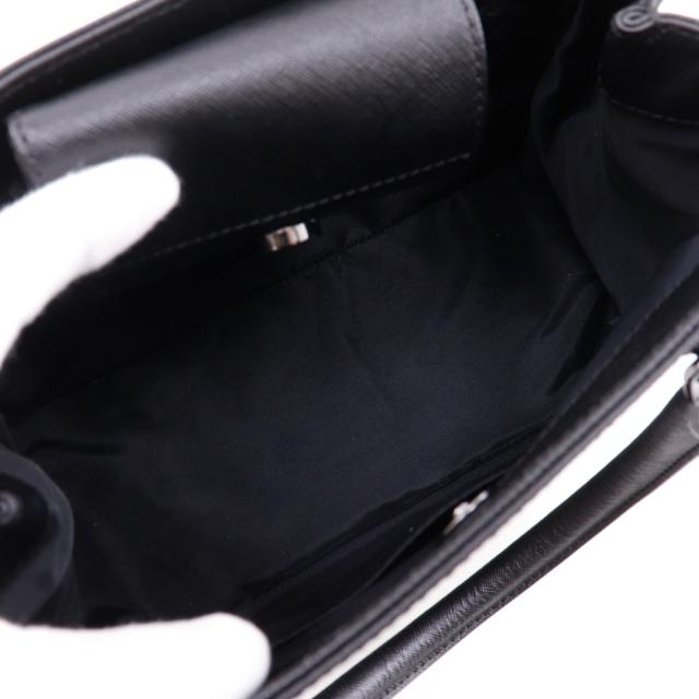 HAMANO 濱野皮革工藝 ポトフ ミニトート 牛革 黒 ハンドバッグ レディース 【中古】_5