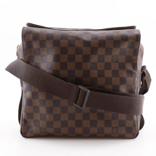 LOUIS VUITTON ルイ・ヴィトン ナビィグリオ N45255 ダミエキャンバス 茶 ショルダーバッグ