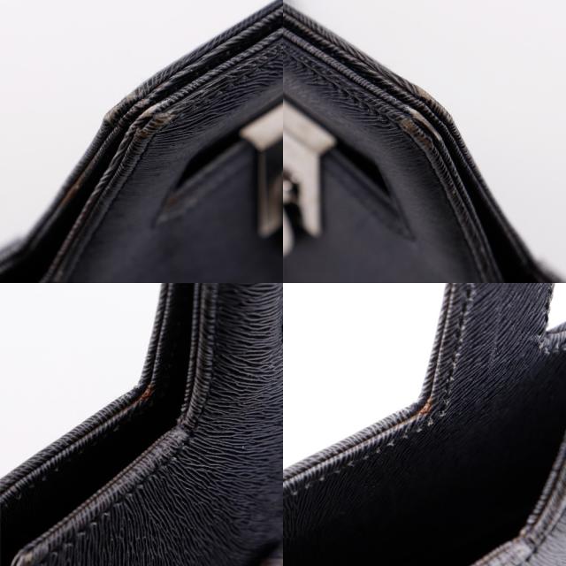 Salvatore Ferragamo サルヴァトーレフェラガモ ガンチーニ 3WAY DX-21 8674 型押しレザー グレー_7