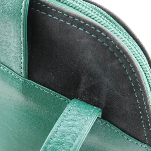 BALLY バリー ロングショルダー バイカラー カーフ 緑/黒 トートバッグ レディース_13