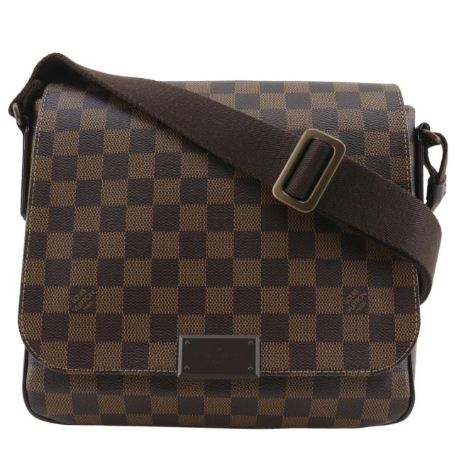 LOUIS VUITTON ルイ・ヴィトン ディストリクトPM N41213 ダミエキャンバス 茶