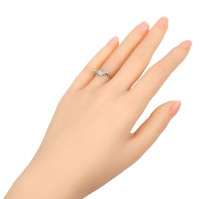 TIFFANY&amp;Co. ティファニー ビーン Pt950プラチナ 10.5号 リング・指輪 5.5g レディース_1