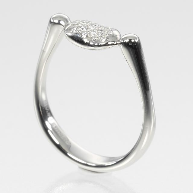 TIFFANY&amp;Co. ティファニー ビーン Pt950プラチナ 10.5号 リング・指輪 5.5g レディース_2