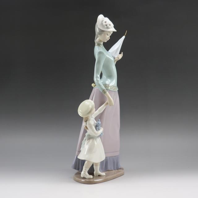 Lladro リヤドロ 里がえり 1353 ポーセリン 置物 オブジェ _ 【中古】_3