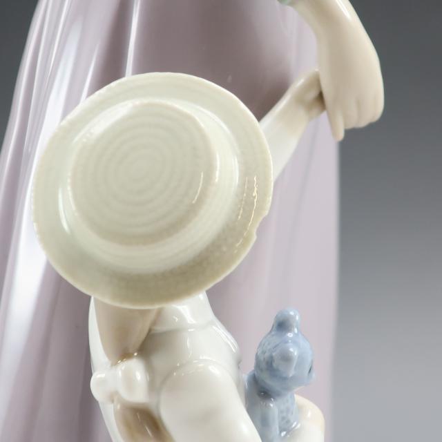 Lladro リヤドロ 里がえり 1353 ポーセリン 置物 オブジェ _ 【中古】_4