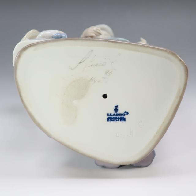 Lladro リヤドロ 里がえり 1353 ポーセリン 置物 オブジェ _ 【中古】_8
