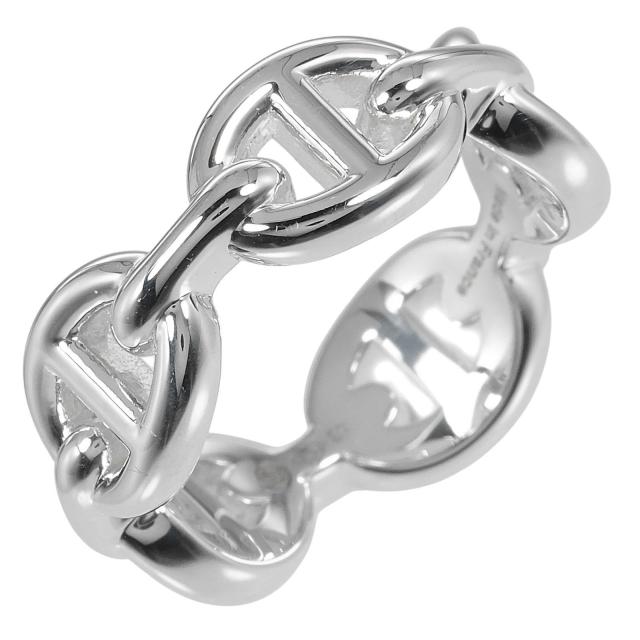 HERMES エルメス シェーヌダンクル アンシェネPM シルバー925 8号