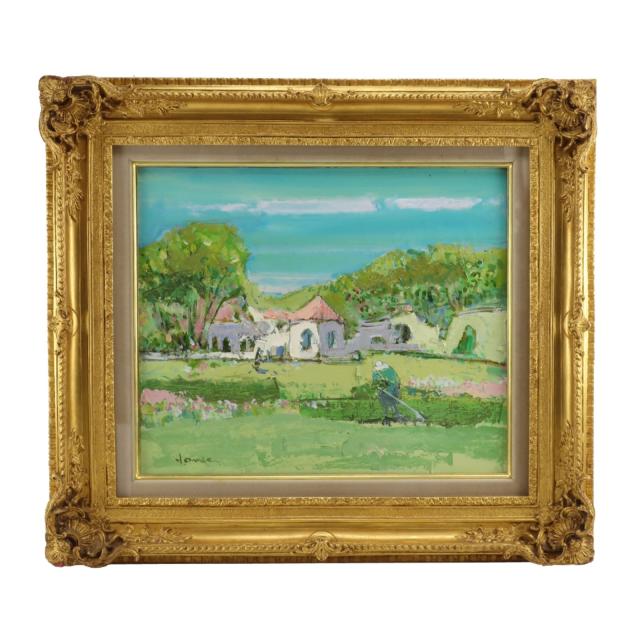 大前 博士 『マドリード近郊』 『マドリード近郊』 絵画 _ 【中古】
