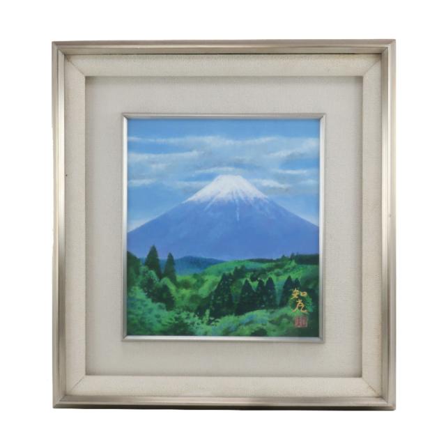 山本知克 『清晨』 『清晨』 絵画 _ 【中古】