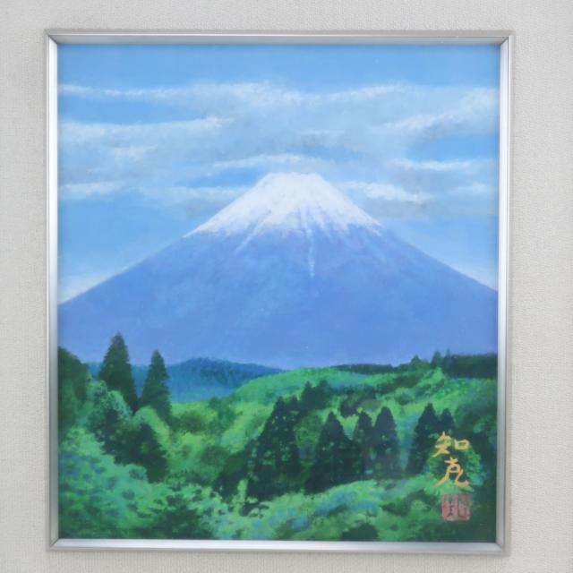 山本知克 『清晨』 『清晨』 絵画 _ 【中古】_1